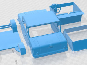 SMZ S 1980 Printable Car 3D प्रिंट मॉडल
