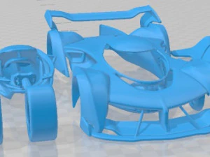 McLaren Ultimate Vision Gran Turismo Printable Car 3D Print Model