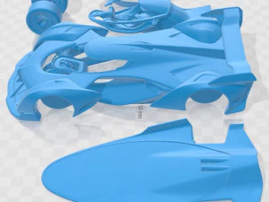 McLaren Ultimate Vision Gran Turismo Printable Car 3D Print Model