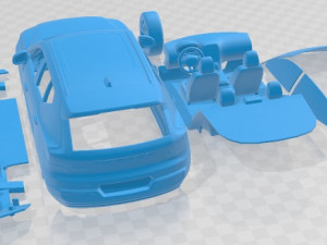 Volvo XC40 Recharge 2020 Printable Car Modello di stampa 3D