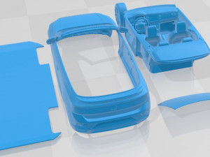 Volkswagen T Roc Cabrio 2020 Printable Car 3D Print Model