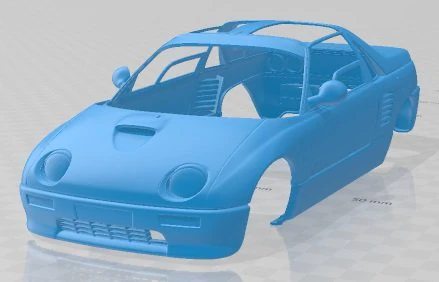 Mazda Autozam AZ1 1992 Printable Body Car 3D Print Model .c4d .max .obj .3ds .fbx .stl .blend