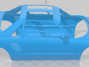 Mazda Autozam AZ1 1992 Printable Body Car 3D 프린트 모델