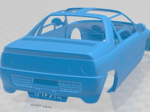 Mazda Autozam AZ1 1992 Printable Body Car 3D 프린트 모델