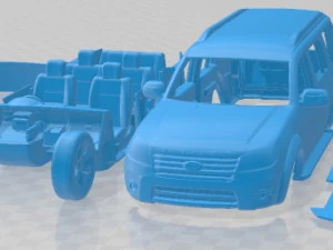 Auto stampabile Everest 2012 Modello di stampa 3D