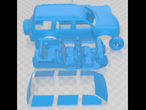 Everest 2012 Printable Car 3D-printmodel