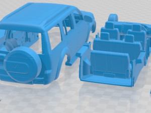 Everest 2012 Printable Car 3D-printmodel