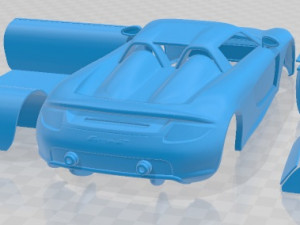 Porsche Carrera GT 2012 Printable Car 3D-Druckmodell