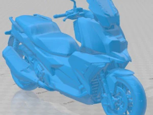 C 400 X 2018 Printable Motorbike 3D Print Model