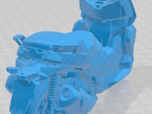C 400 X 2018 Printable Motorbike 3D Print Model