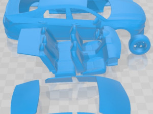 Hyundai Elantra 2021 Printable Car 3D Принт Модель