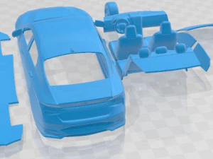 Hyundai Elantra 2021 Printable Car 3D Print Model