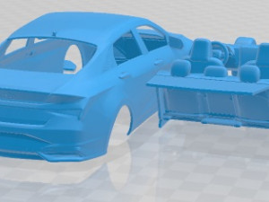 Hyundai Elantra 2021 Printable Car 3D Принт Модель