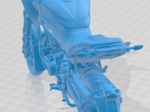 Yamaha Niken 2019 Printable Motorbike 3D 打印模型