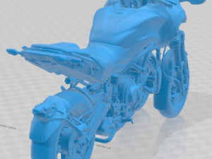 Yamaha Niken 2019 Printable Motorbike 3D 打印模型