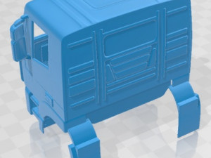 Iveco 682 Printable Body Cabin Truck Modello di stampa 3D