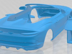 Bentley Mulliner Bacalar 2021 Printable Car 3D Print Model