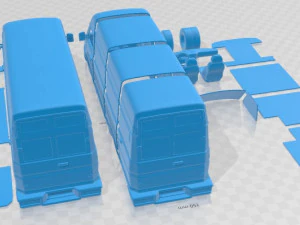 Iveco Daily 1996 Printable Van 3D Print Model