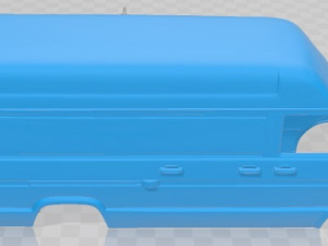 Iveco Daily 1996 Printable Body Van Modelo de Impressão 3D