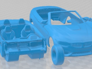 M4 F83 Convertible 2014 Printable Car 3D-Druckmodell
