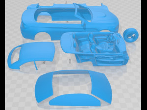 M4 F83 Convertible 2014 Printable Car 3D-Druckmodell