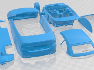 M4 F83 Convertible 2014 Printable Car 3D-Druckmodell
