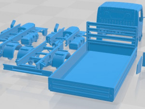Mitsubishi Fuso Canter Guts Tipper 2015 Printable Truck 3D Baskı Modeli