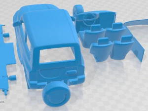 SsangYong Korando 2008 - TagAZ Tager Printable Car 3D Print Model