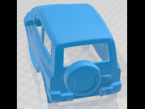 SsangYong Korando 2008 - TagAZ Tager Printable Body Car Modelo de Impressão 3D