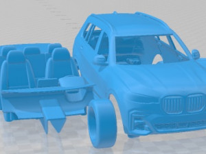 X7 M Sport 2019 Printable Car 3D Print Model