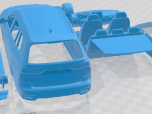 X7 M Sport 2019 Printable Car 3D Print Model