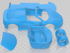 Ferrari F8 Spider 2020 Printable Car Model do druku 3D