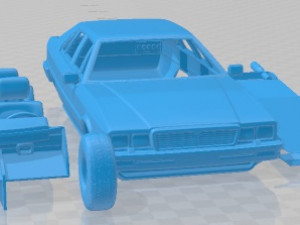 Maserati Quattroporte Royale 1979 Printable Car 3D Принт Модель