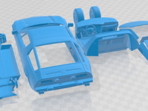 Maserati Bora 1974 Printable Car 3D प्रिंट मॉडल