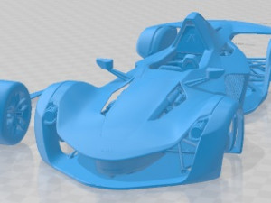 Bac Mono 2020 Printable Car Modèles 3D en vedette