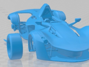 Bac Mono 2020 Printable Car 3D प्रिंट मॉडल
