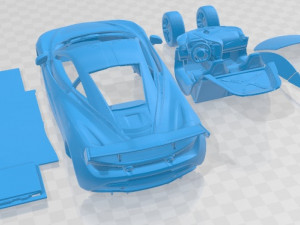 McLaren 720S 2018 Printable Car 3D Print Model