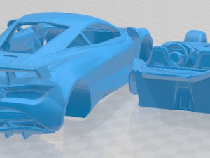 McLaren 720S 2018 Printable Car 3D Print Model