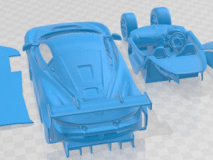 Mclaren 720S GT3 2019 Printable Car 3D Принт Модель