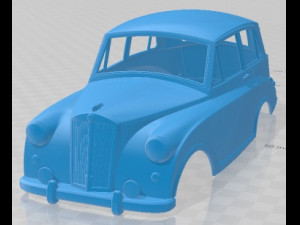 Triumph Mayflower 1949 Printable Body Car Modèles 3D en vedette