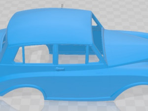 Triumph Mayflower 1949 Printable Body Car 3D 打印模型