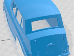 Triumph Mayflower 1949 Printable Body Car 3D Print Model