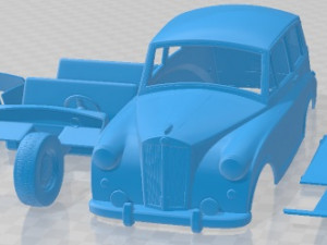 Triumph Mayflower 1949 Printable Car Modèles 3D en vedette