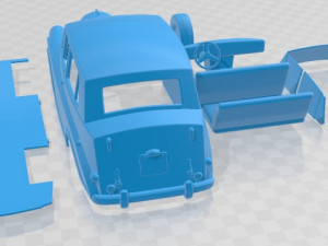 Triumph Mayflower 1949 Printable Car 3D 打印模型