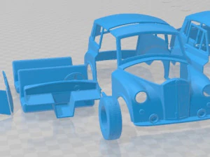 Triumph Mayflower 1949 Printable Car 3D Print Model