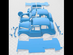 Triumph Mayflower 1949 Printable Car 3D Print Model