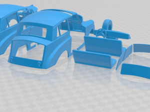 Triumph Mayflower 1949 Printable Car 3D Принт Модель