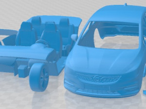 Opel Astra 2020 Printable Car Modelo de impresión 3D