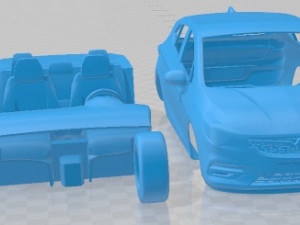 Opel Astra 2020 Printable Car 3D Принт Модель