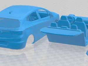 Opel Astra 2020 Printable Car 3D Print Model